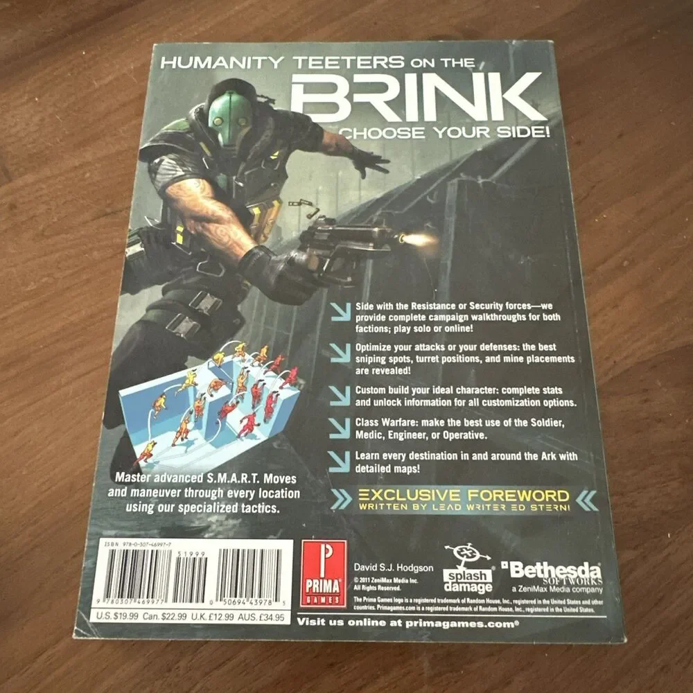 5 for $30 - Brink Official Strategy Game Guide Prima